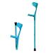 Forearm Crutches Adult Ergonomic Adjustable Heavy Duty Non-Slip Open Cuff Crutches Aluminum Alloy Folding Lightweight Crutches 2 Units Lucky Star