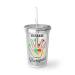 Plastic cup 473 ml vintage reflex zone massage Shiatsu scratch relaxation lover hilarious remedy medicine submissive physiotherapy 473 ml transparent 16Oz