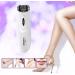 Qiningxia Electric Facial Hair Epilator Tweezers - Easy, No Pain Hair Trimming - White & Black - Medium - Buy Online on GoSupps.com