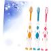 Minkissy 12-Part Travel Toothbrush Set | Soft Toothbrushes for Pets | Large Edges for Animal Oral Care - Buy Online on GoSupps.com