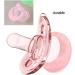 Sunaomni Mam Dummies - Baby Silicone Pacifier for Newborns & Toddlers | Multifunctional Breastfed Baby Supplies | Pink - Buy Online on GoSupps.com