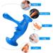 Manual Massage Tool & Thumb Rescuer - Back Relief Device | Pressure Point Massage Tool (Blue) - Shop Now! - Buy Online on GoSupps.com