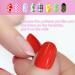Nail Stencil Stickers Nail Vinyl Stencil Stickers Set Colorful Hollow Nail Art Decals DIY Manicure Decorations 24Sheet - Buy Online on GoSupps.com