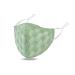 YBSHIN Wedding Lace Mask Floral Mouth Shield Printed Masquerade Women Girls B-green