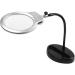 Portable Magnifiers Super Clear 10x Reading Elderly Students Metal Desktop Desktop with LED Light Mirror Full of Stars