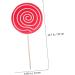 Alipis 10 Pcs Giant Candy Fake Candy Decoration Christmas Lollipop Props K ds Toys Rainbow Lollipops Swirl Wedding Props Christmas Lollipop Decorations Fake Food Wooden Child With Hook - Buy Online on GoSupps.com