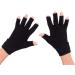 minkissy 1 Pair Spa Gloves Black Fingerless Gloves Moisturizing Gloves Moisturizing Hand Gloves Black Gel Mositurizing Fingerless Glove Gel Gloves Mositurizing Glove Simple Apparel - Buy Online on GoSupps.com