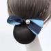 Women Bun Net Female Nurse Hair Net Stewardess Waitress Plate Hair Net(Blue Style 2) - Buy Online on GoSupps.com