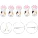 Silicone Cuticle Trimmer Protector Cuticle Scissors Cover Protector Cat Paw Shape Lightweight for Toenails (White) - Buy Online on GoSupps.com