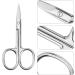 Stainless Steel Cuticle Scissors Eyebrow Trimmer Scissors Nail Scissors Premium Manicure Scissors for Manicure Pedicure Eyebrows Beard - Buy Online on GoSupps.com