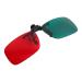 Red-Green Clip-On Glasses ANGGREK Glasses Left Green Right Red Amblyopia Correction Glasses Red-Green Glasses Eye Training Devi