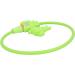 Fischer Dinosaur Cable Lock for Kids | Secure Bicycle Lock with 10 000 Combinations | 10 cm Diameter 60 cm Length Green - Buy Online on GoSupps.com