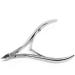 Professional Cuticle Nippers | Precision Surgical-Grade Stainless Steel Cuticle Trimmer French Handle Single Spring 5mm Jaw (Half Jaw) - Buy Online on GoSupps.com