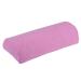 QIMYAR Soft Nail Art Design Cushion Hand Rest Pillow Half Column Manicure Care Treatment Salon Tool Pink