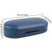 2-in-1 Double-Sided Glasses & Contact Lens Case - Stylish Travel Solution (Blue) - Buy Internationally - Buy Online on GoSupps.com