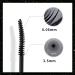 4D Silk Fiber Waterproof Mascara for Longer & Thicker Lashes | Embossed Housing Cosmetics with Natural Lengthening Effect - Includes Makeup Mirror | 1 Pcs - Buy Online on GoSupps.com