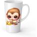White Ceramic Baby Monkey Mug - Large 483 ml Perfect for Hot Chocolate or Milk Fun and Easy to Use - Buy Online on GoSupps.com