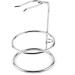 Yunxwd Stainless Steel Shaving Brush Stand & Bowl | Sturdy Shaving Holder for Home & Barber Shop Premium Beard Care Accessory - Buy Online on GoSupps.com