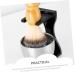 Premium Acrylic Beard Brush & Razor Holder | Shaving Tool Stand for an Organized Grooming Experience - Buy Online on GoSupps.com