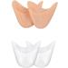 Angzhili Ballet Shoes Toe Caps - Breathable Gel Protector for Dancers [White] - Buy Online on GoSupps.com