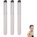 Silicone Lip Brush 3 Reusable Lip Makeup Applicator Silicone Makeup Brush Silicone Lip Balm Applicator Retractable Lip Makeup Brushes Multifunctional Tool for Lipstick Eyeshadow Lip Gloss