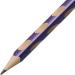 Slim Triangular Pencil for Right-Handers - STABILO EASYgraph S Metallic Violet - HB - Pack of 12 | International Shipping Available - Buy Online on GoSupps.com