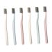 Minkissy 6st Adults Adult Brush Free toothbrush biodegradable toothbrush Harthaar toothbrush nylon toothbrush charcoal coal toothbrush remover remote ABS large brush head