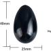 100% Pure Natural Quartz Yoni Egg Set | Kegel Exercise Balls & Muscle Massage Jade Eggs - Black-M - Buy Online on GoSupps.com