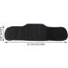 High-Quality Abdominal Belt for Postpartum Recovery | Elastic Adjustable & Supportive | Perfect for Tightening Stomach & Lumbar Support (Black) - Buy Online on GoSupps.com