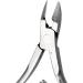 sourcingmap Silver Tone Stainless Steel Dead Skin Cuticle Pusher Remover Scissors - Buy Online on GoSupps.com