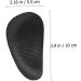 NOLITOY 6 Pairs Gel Insoles for Sneakers | Arch Support Half Insoles for Men & Women | Comfortable Foot Pads for Sports Shoes - Buy Online on GoSupps.com