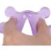 Pack of Purple Silica Gel Toe Separators Bunion & Hammer Toe Relief Stretchers | Best Toe Straighteners - Buy Online on GoSupps.com