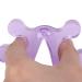 2 Pcs Purple Silicone Toe Separators for Bunion Relief and Hammer Toe Support - Buy Online on GoSupps.com