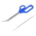 Pedicure Tool Longer Handles Ergonomic Handle Long Toenail Clippers Bevel Mouth for Nail Art Salon for Elder