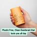 Vico Natural Plastic Free Deodorant Stick 2.65 Oz Orange Blossom- Effective Odor Protection Plastic Free Vegan Cruelty Free Unisex Men Women Orange Blossom 1 Pack - Buy Online on GoSupps.com