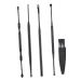 FOMIYES 1 Set Ear Cleaner Ear Scoop Stainless Steel Ear Spoon Ear Clean Tools Kit Practical Ear Pick Reliable Ear Pick Practical Ear Cleaning Tools Portable Ear Pick