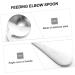 Gatuida 2-Pack Right-Angled Stainless Steel Soup Spoon for Seniors - Ergonomic Curved Design - Buy Online on GoSupps.com