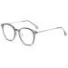 Lanomi Blue Light Filter Glasses Men Women Computer Glasses Lightweight Frame Fashion Round Anti Blue Light Reader Gaming Eyeglasses Gray