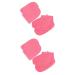 FOMIYES 2 Sets Paraffin Wax Booties Clipper Holders for Barbers Spray Bottle Tops Replacement Paraffin Wax Gloves Wax Socks Nursing Paraffin Glove Combination Set Manicure Red
