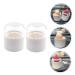 FRCOLOR 8 Pcs Beauty Egg Holder Portable Cotton Pad Case & Makeup Sponge Stand for Travel | Esponjas Para Maquillaje - Buy Online on GoSupps.com