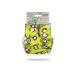 Petit Lulu pant diaper for newborns (2-6kg) push buttons |Fluffy Organic |Bamboo natural reusable cloth diapers |Without polyester (monkey)