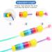 Adjustable 280cm Rainbow Skipping Rope for Kids - Wooden Handle Jump Rope in 7 Colors for Boys & Girls Fitness - Buy Online on GoSupps.com