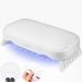 TOLANSI U V LED Gel Nail Art Curing Lamp - Professional Salon Nail LED Lamp in White for Hands/Feet - Buy Online on GoSupps.com