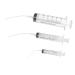 10Pcs Hand Feeding Syringe with Tubes Pet Feeding Syringe with Measuring for Pet Baby Bird Parrot feed milk and medicine