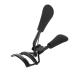 Professional Stainless Steel Eyelash Curler Silicone Ring Pad Eye Lash Curling Tool Black (Akozonmkwy8sbvga-01)