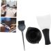 Gatuida Kit Pour Teinture Cheveux Avec Bol Brosse Et Plaque De Coiffure Outil Professionnel Portable Pour Chaud Usage Salon Et Domicile Noir - Buy Online on GoSupps.com