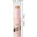 Makeup Concealer Stick | Natural High-Gloss for Face | 3D Highlight Effect Makeup Tool for Birthdays Halloween Rowces 02 - Buy Online on GoSupps.com