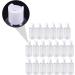 Lurrose 20-Piece Travel Bottle Set | Empty 50ml Cosmetic Bottles for Shampoo Lotion & Toiletries | Perfect for Travel & Camping - Buy Online on GoSupps.com
