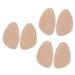 NOLITOY 3 Pairs Invisible Forefoot Pad Shoe Insoles High Heels Shoe Inserts Toilet Riser Forefoot Metatarsal Insoles Ball of Foot Cushions Big Shoe Pad Non Insoles Damping Sole Pad