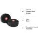 BV EVA Road Bike Handlebar Tapes - Black | Cycling Bar Wrap - 2 Rolls - Buy Online on GoSupps.com